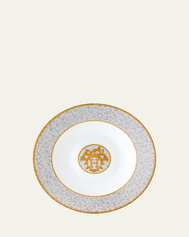 Mosaique Au 24 Gold Soup Plate